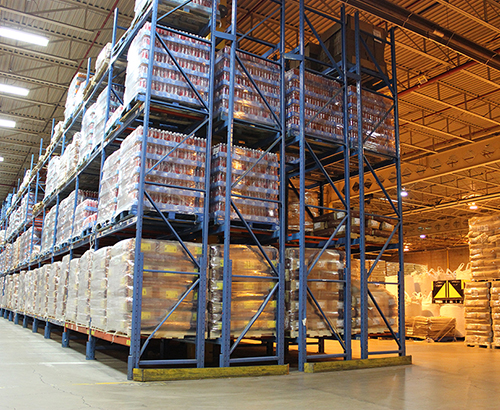 Double Deep Racking System